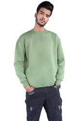 Men’s sea green oversize sweatshirt